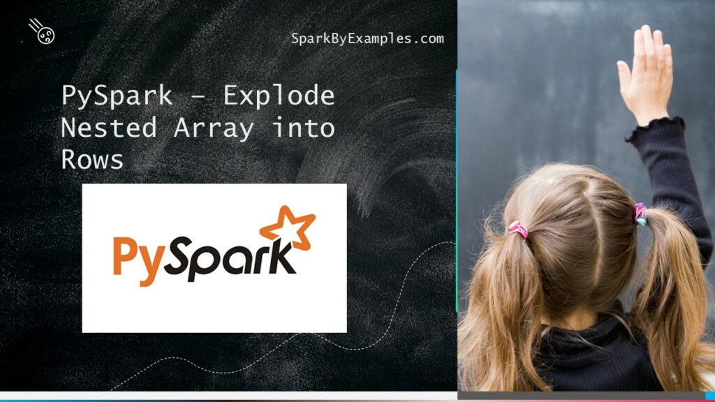 pyspark explode nested array
