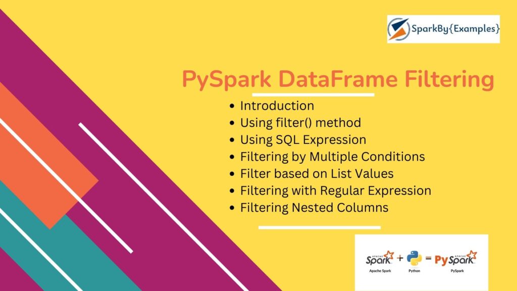 pyspark dataframe filter