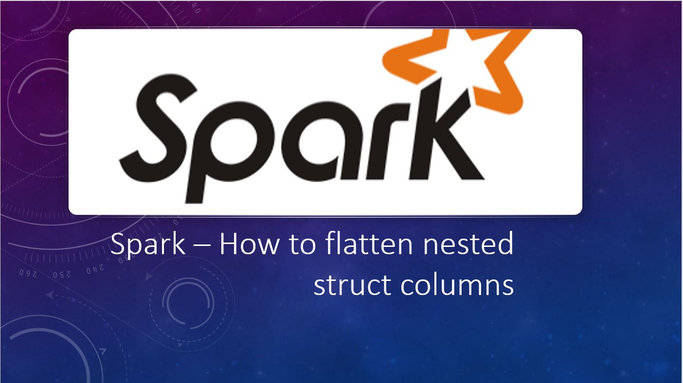 Read more about the article Spark SQL – Flatten Nested Struct Column