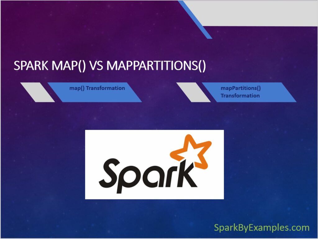 spark map mappartitions