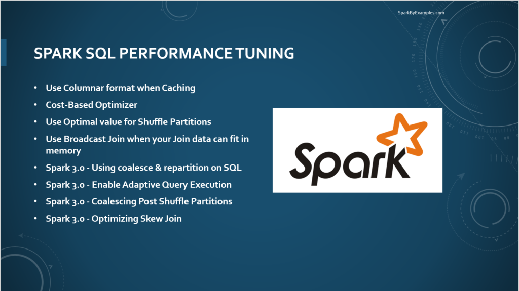 Spark SQL Performance tuning