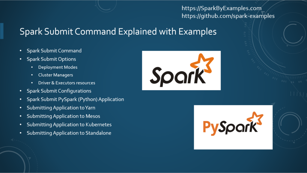 spark submit command