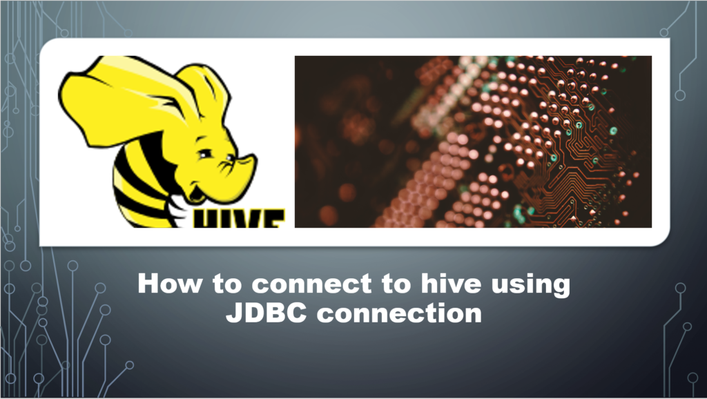 hive jdbc connection