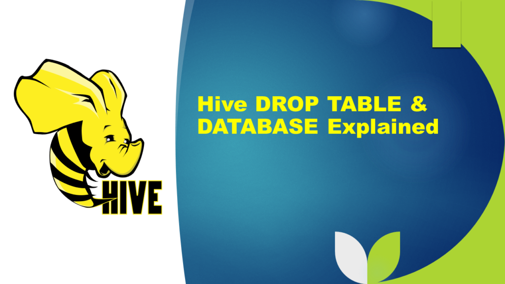hive drop table