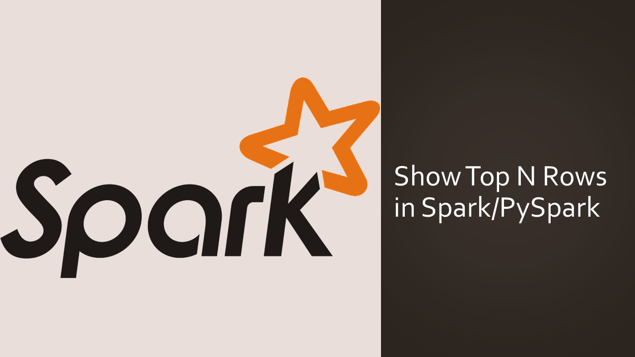 Pyspark Get Top N Rows