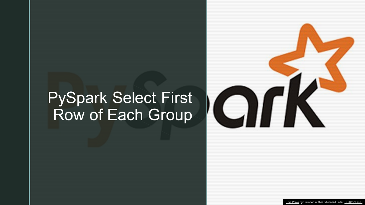 Read more about the article PySpark Select First Row of Each Group?