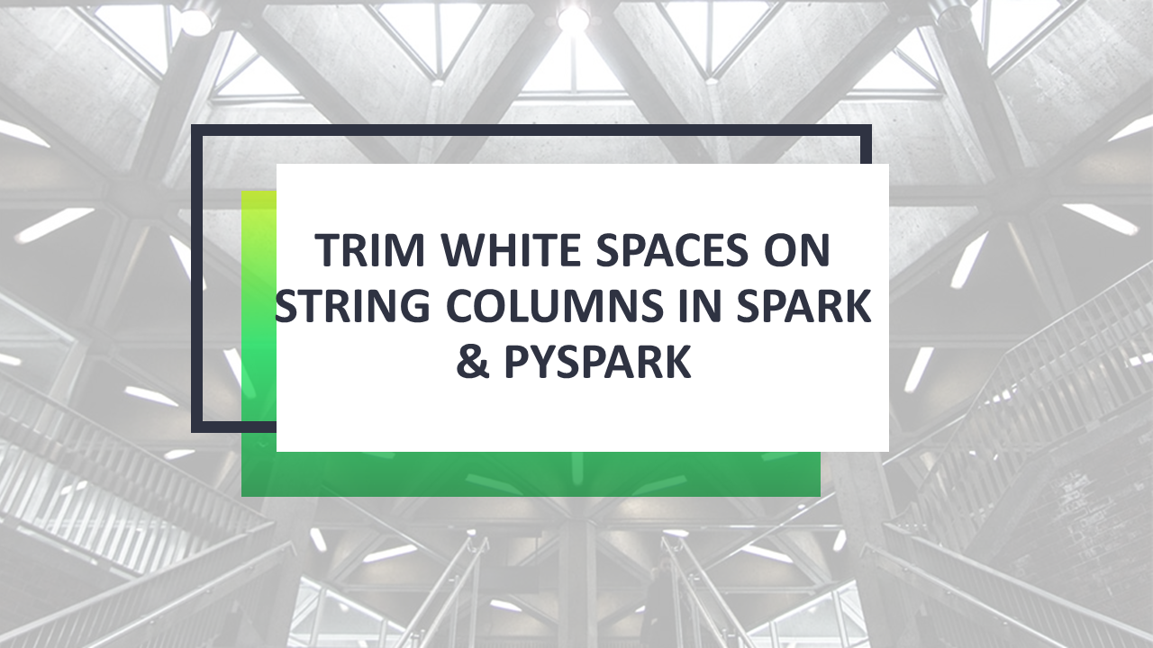 spark trim string column