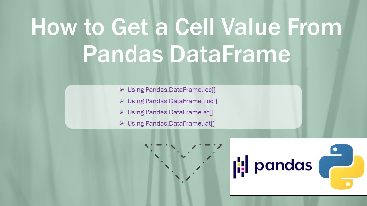 how-to-extract-a-cell-value-from-a-dataframe-in-pandas-stack-mobile