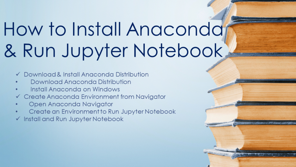 install anaconda jupyter notebook