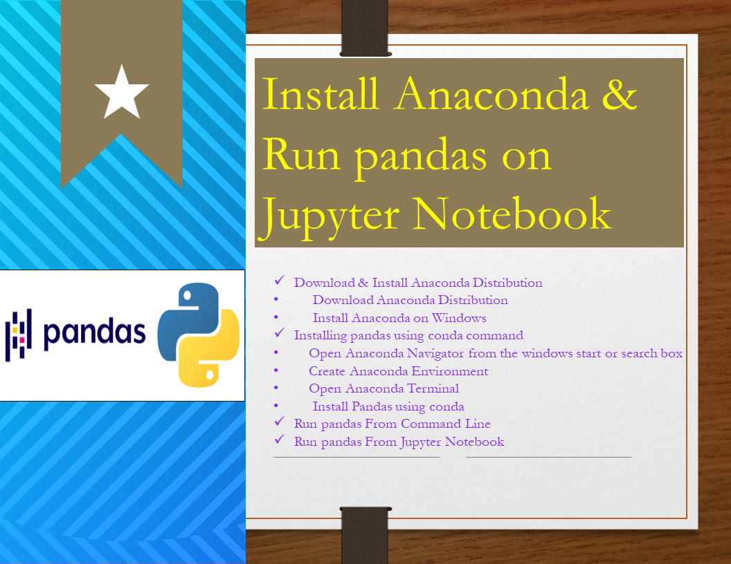 You are currently viewing Install Anaconda & Run pandas on Jupyter Notebook