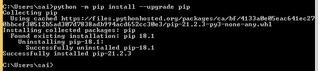 python pip upgrade latest version
