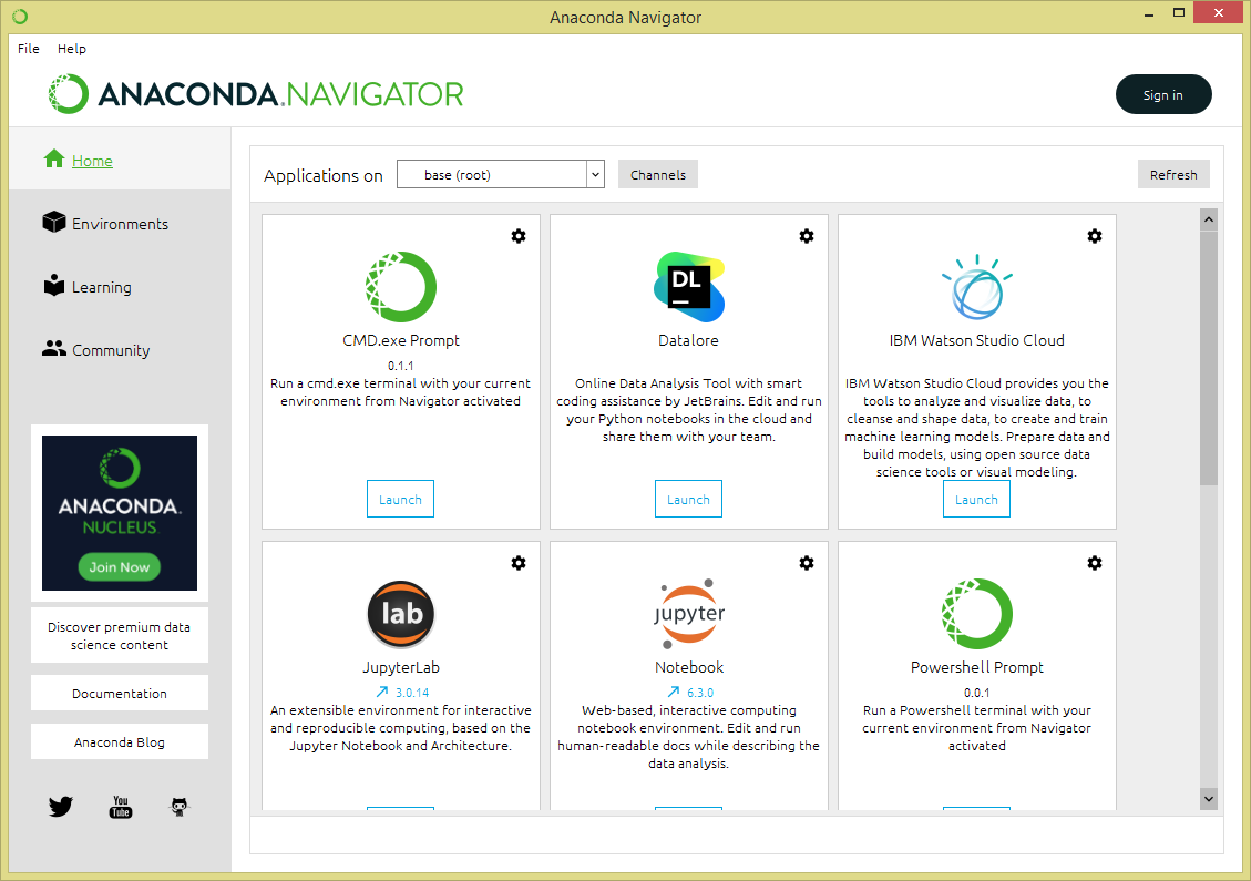 anaconda install package to environment