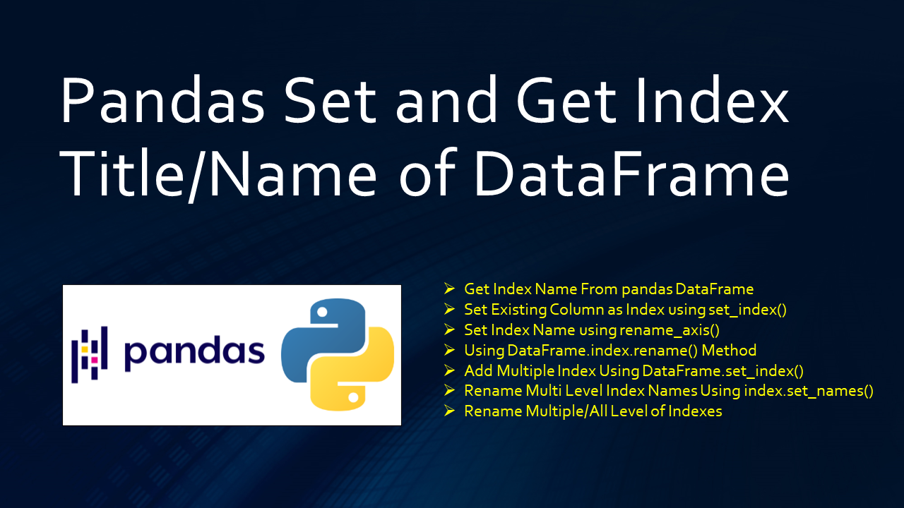 How to utilise Pandas dataframe and series for data wrangling? -  GeeksforGeeks