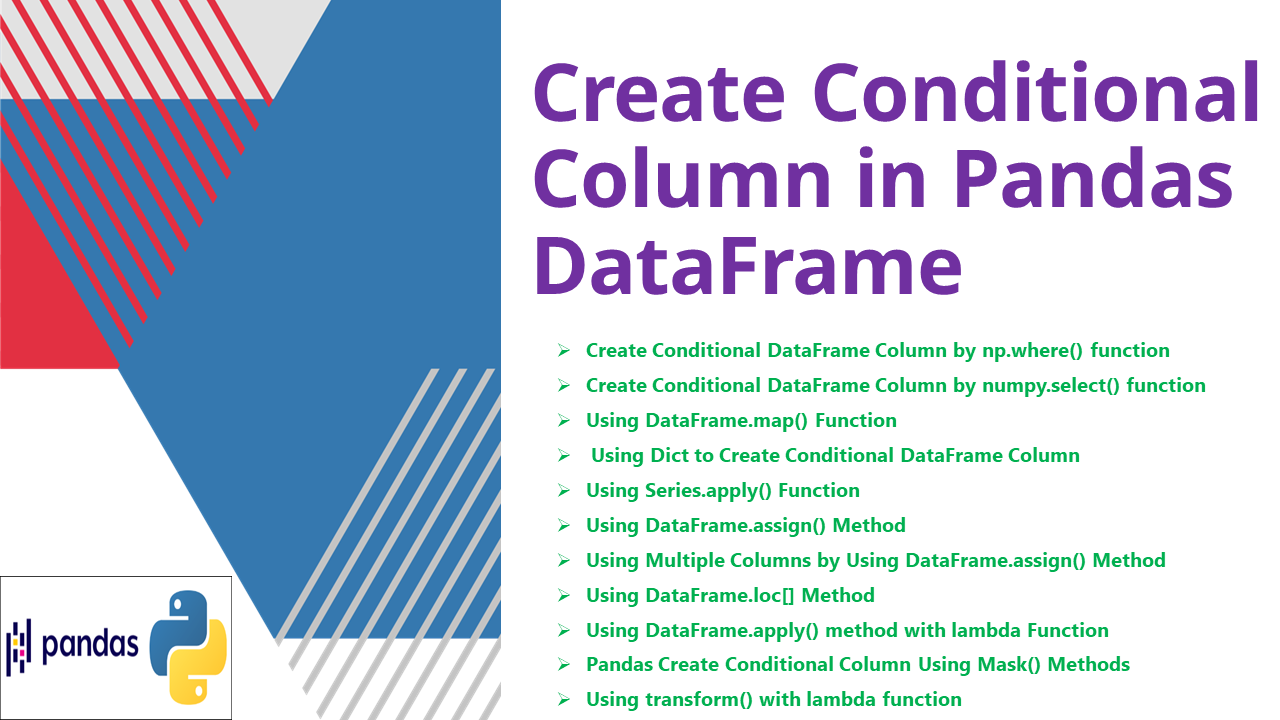 You are currently viewing Pandas Create Conditional Column in DataFrame