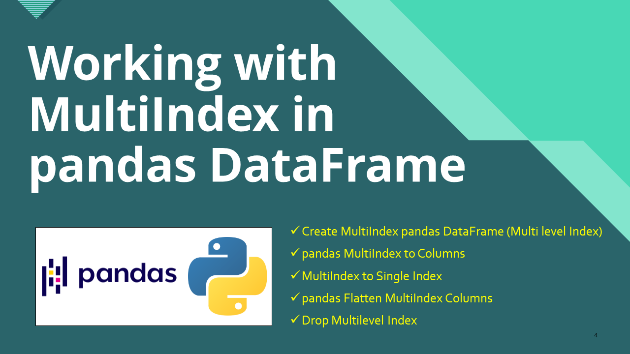 Read more about the article Working with MultiIndex in pandas DataFrame