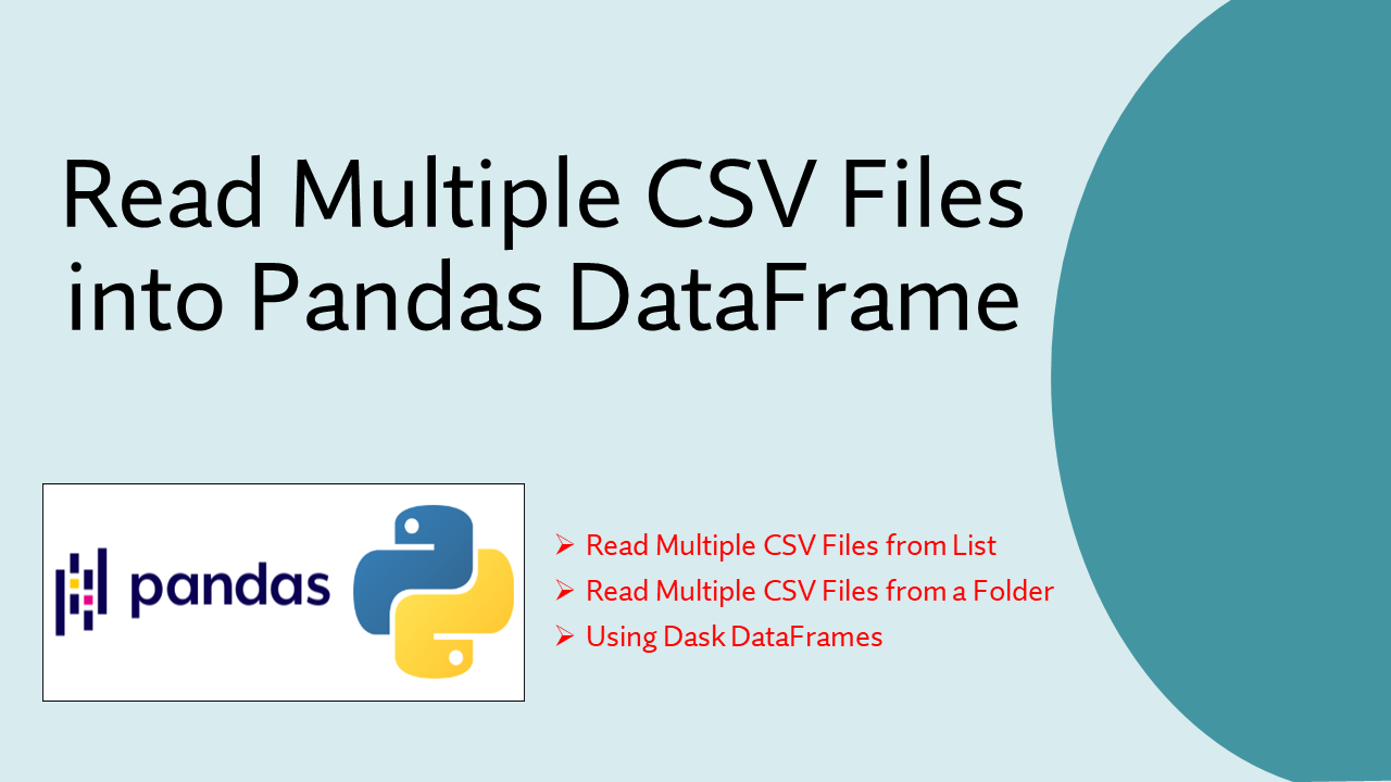 You are currently viewing Pandas Read Multiple CSV Files into DataFrame