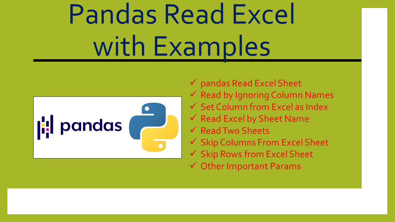 Pandas Read Excel Drop Na Rows