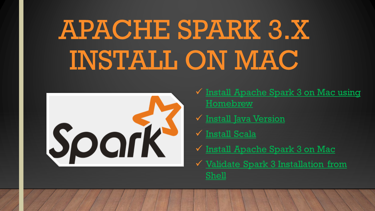 You are currently viewing Apache Spark 3.x Install on Mac
