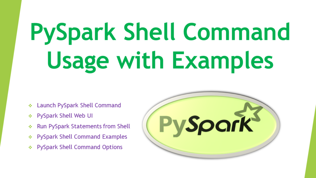 pyspark shell command