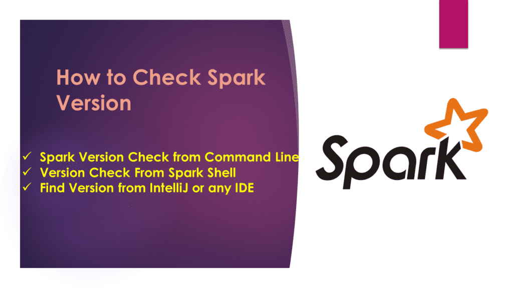 check spark version