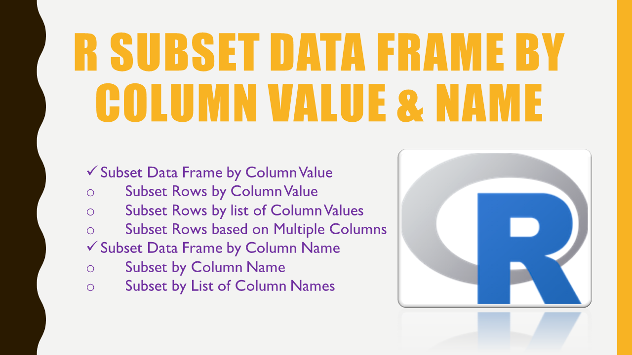 r subset data frame column