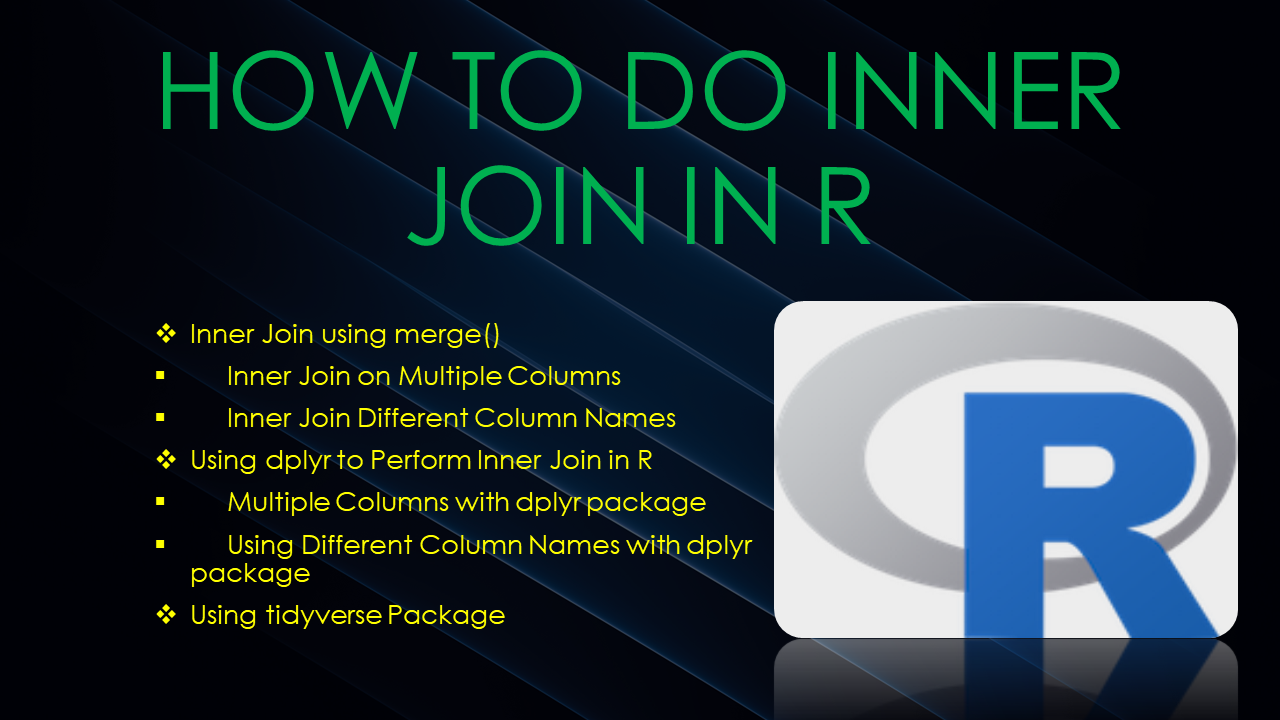 Read more about the article How to do Inner Join in R?