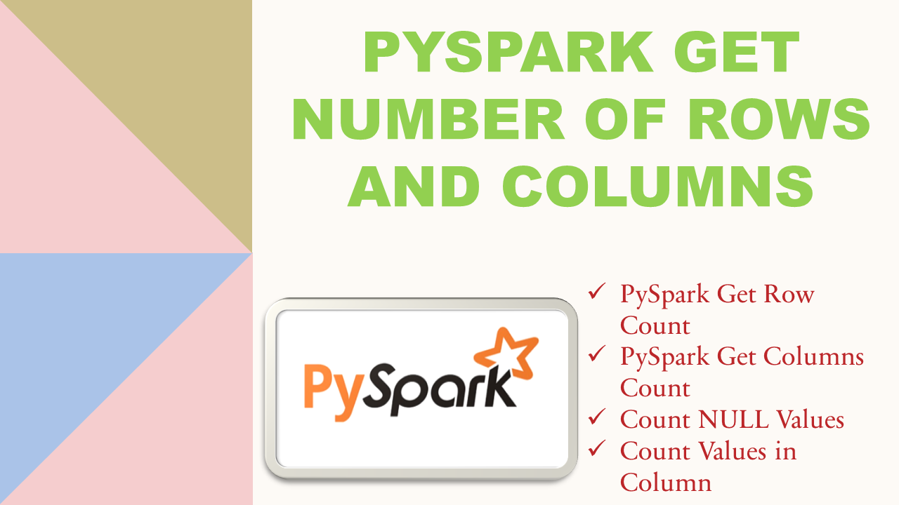 Pyspark Get The Value Of A Column