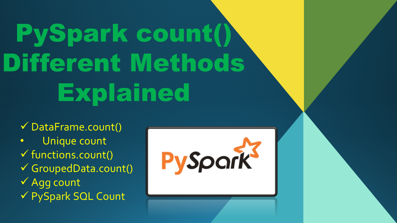 Read more about the article PySpark count() – Different Methods Explained