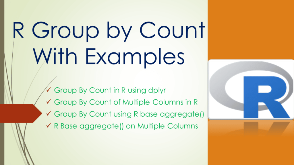 r group by count