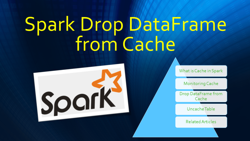 Drop DataFrame Cache spark