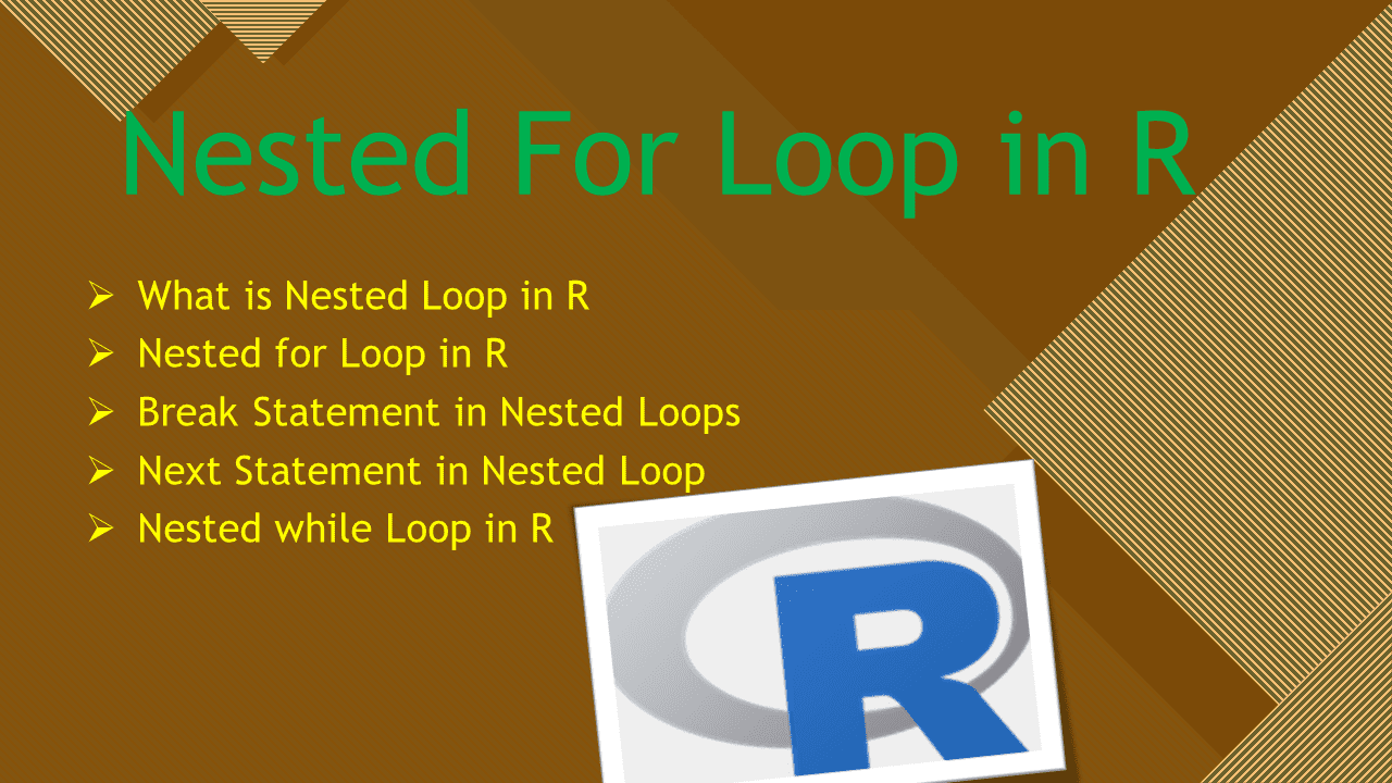 Read more about the article Nested For Loop in R