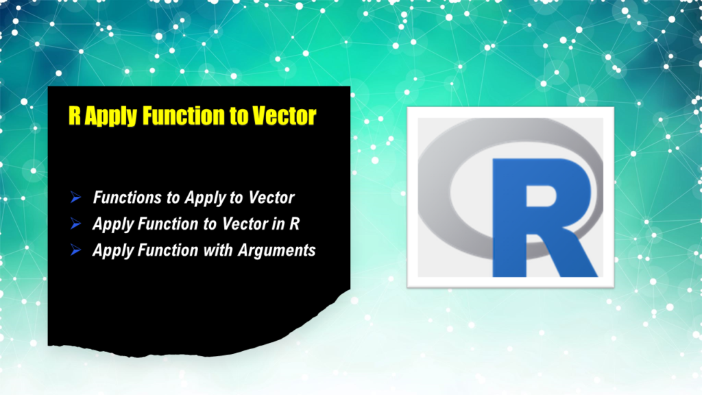 r apply function vector