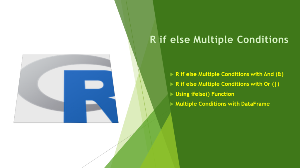 r if else multiple conditions