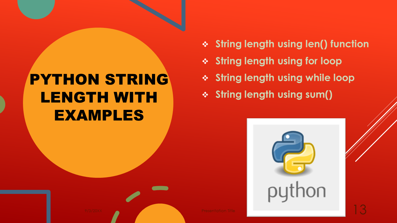 You are currently viewing Python String length with Examples