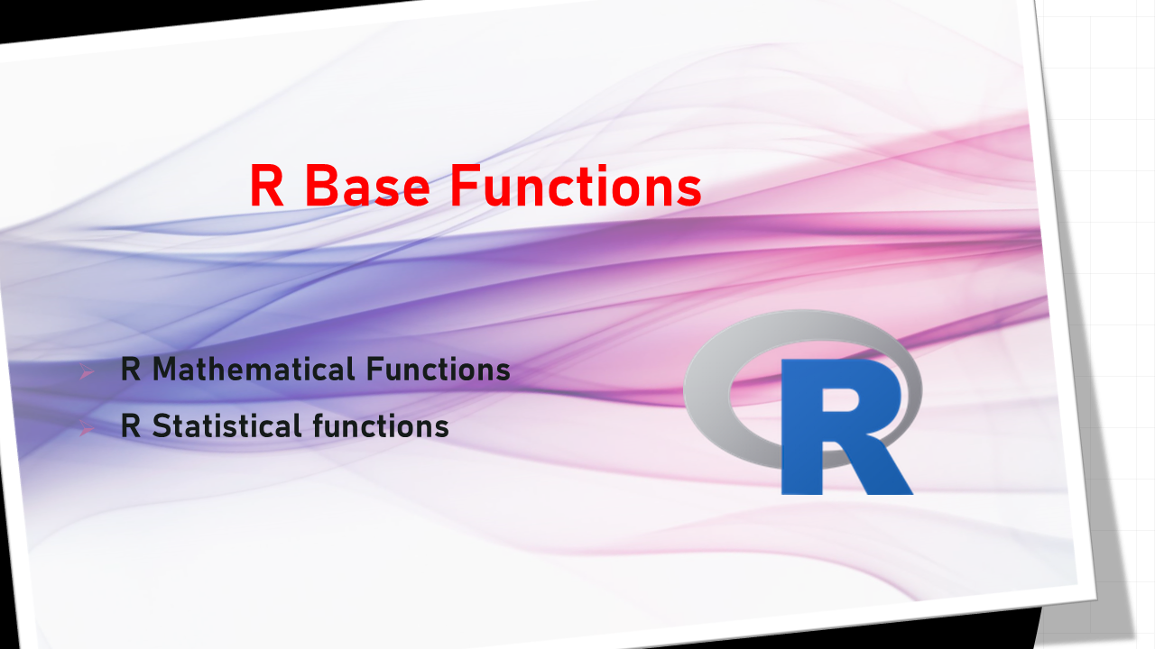 You are currently viewing R Base Functions