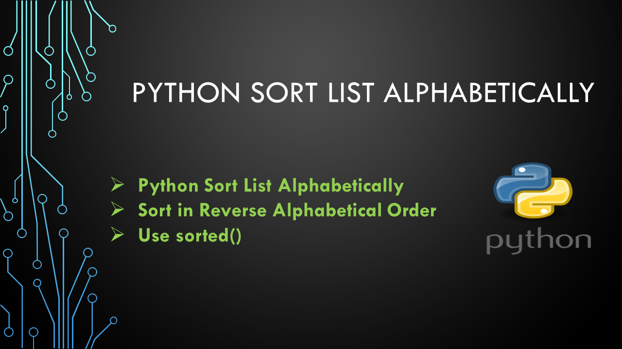 Order python