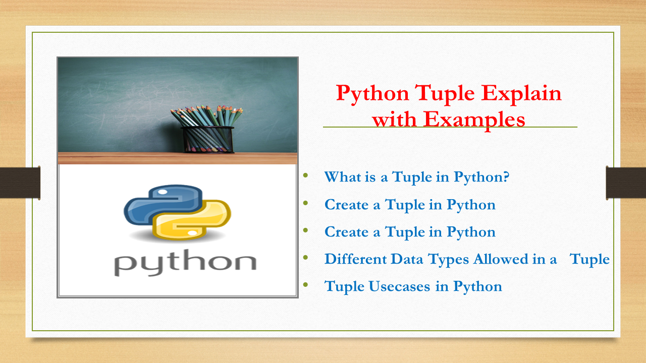 You are currently viewing Python Tuple Explain with Examples