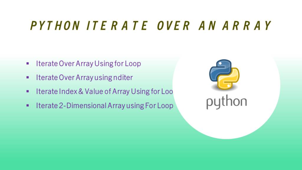 Python Iterate Over Array 1024x576 
