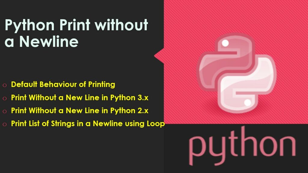 Print without a Newline - Spark By {Examples}
