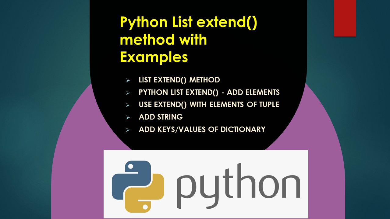 python-list-extend-method-with-examples-spark-by-examples