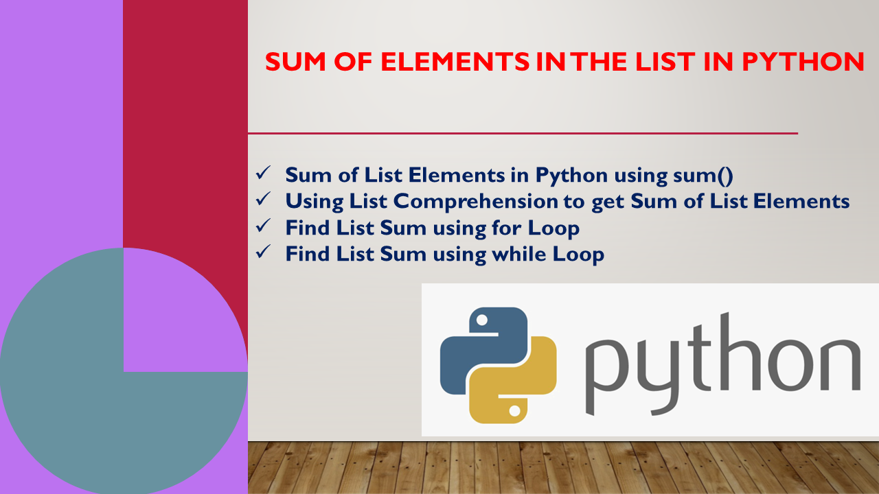 Method sum. Add Python. Sum_list. Spark Python.