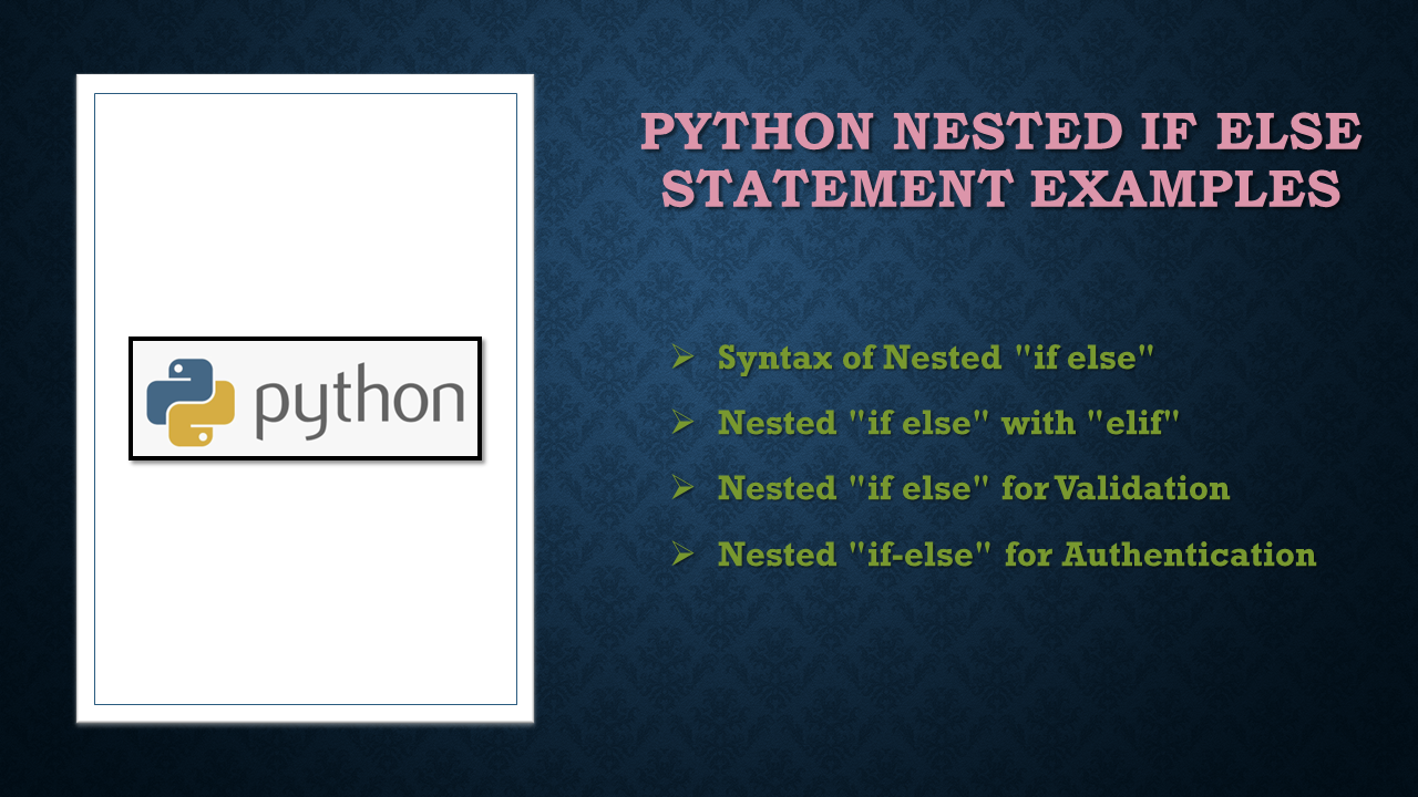 python-nested-if-else-statement-examples-spark-by-examples