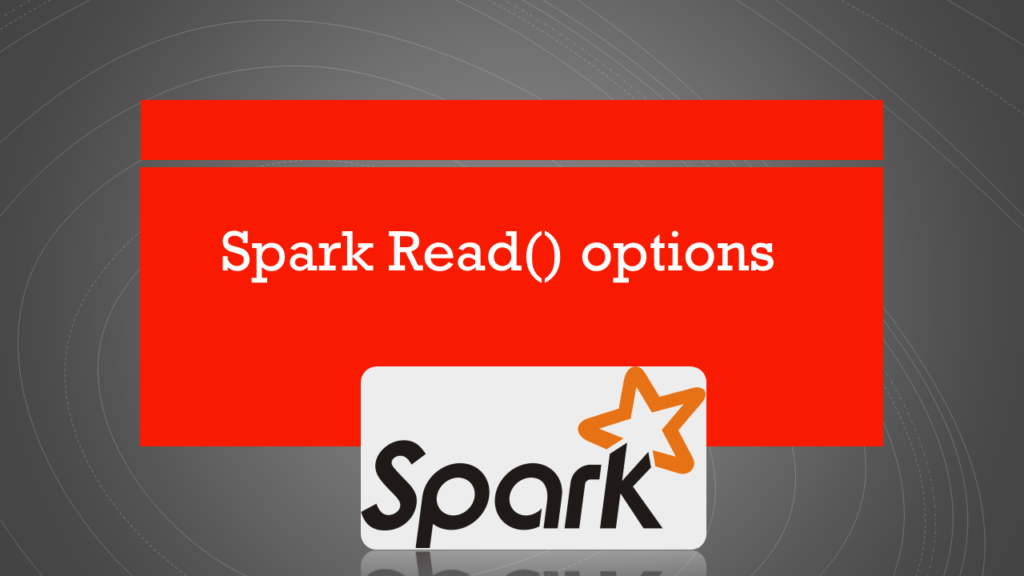 Spark read options