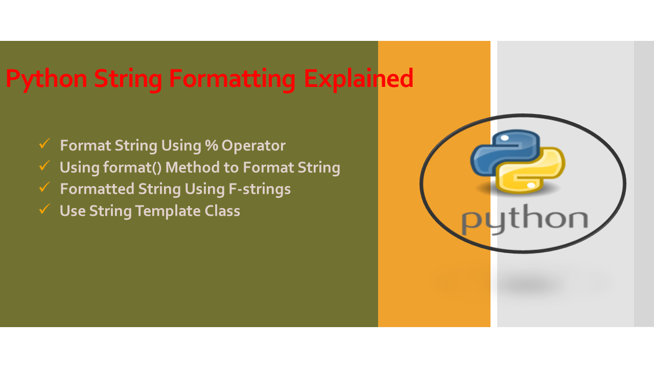 String Formatting Explained - Spark By {Examples}