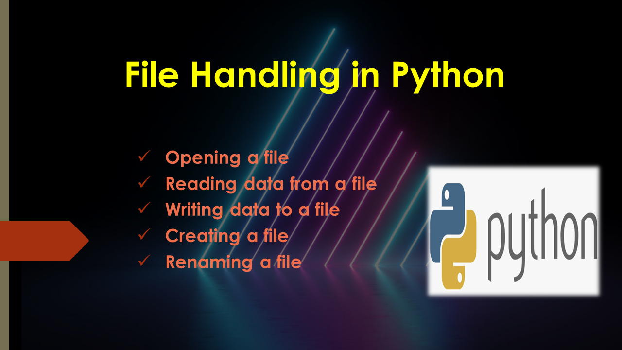 File Handling in Python