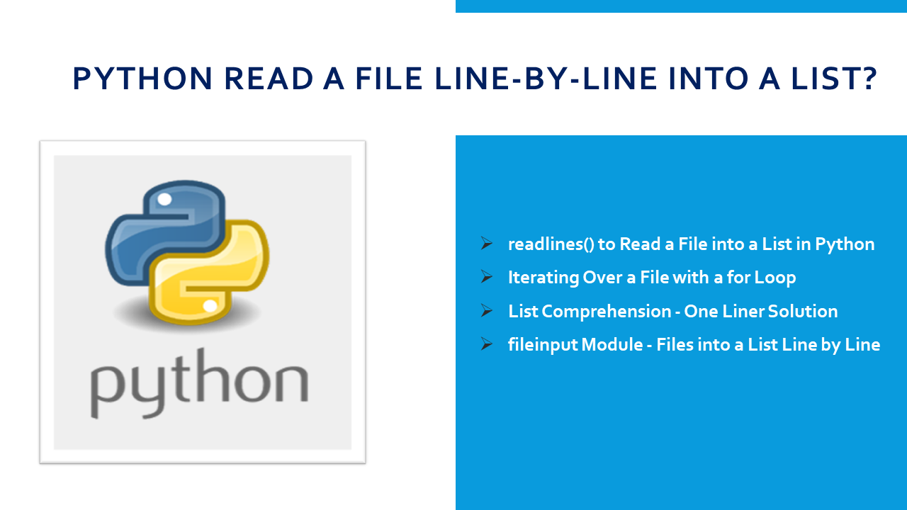 Python Read A File Line-By-Line Into A List? - Spark By {Examples}