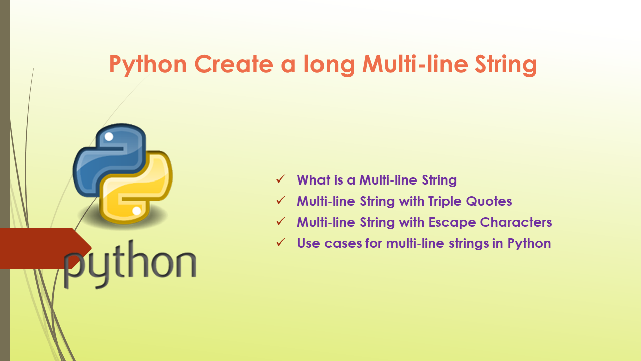 Python Create a long Multiline String Spark By {Examples}