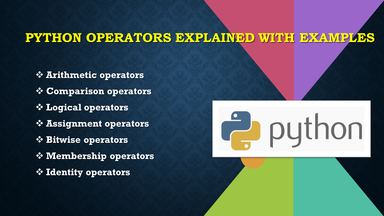 You are currently viewing Python Operators Explained with Examples