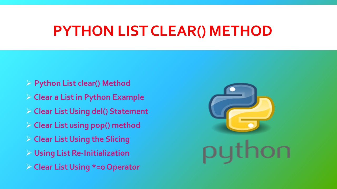 python-list-clear-method-spark-by-examples